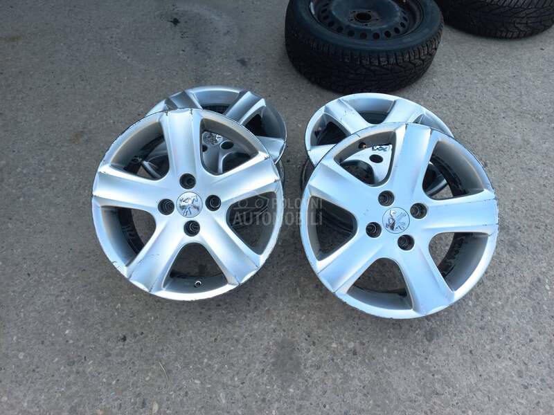 Aluminijumske felne pezo 16" 4 x 108
