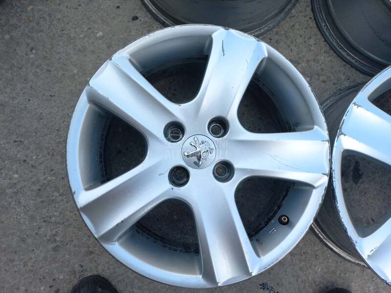 Aluminijumske felne pezo 16" 4 x 108