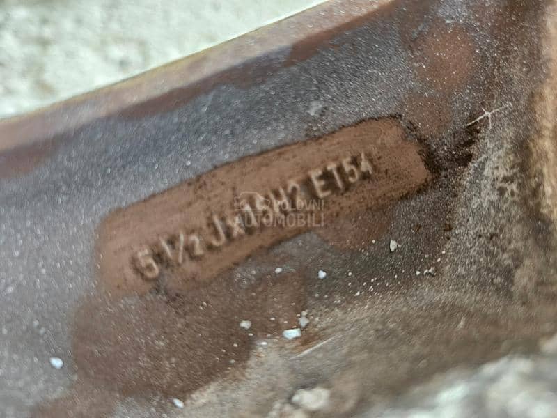 Aluminijumske felne Mercedes 5x112 15" 5 x 112