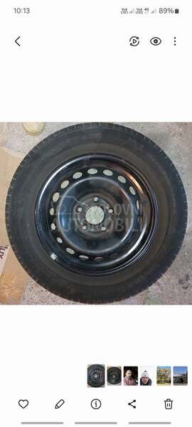 Čelične felne renault 15" 4 x 108