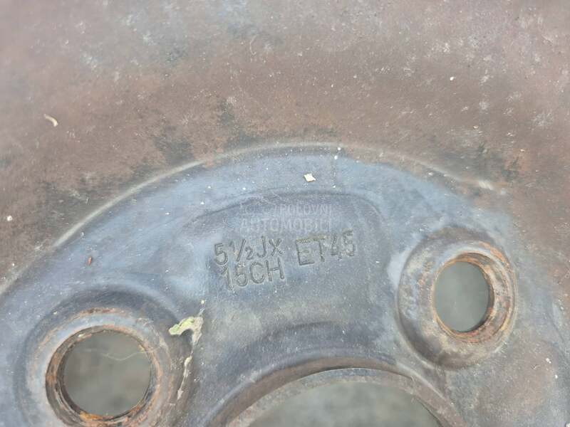 Čelične felne toyota 15" 4 x 100