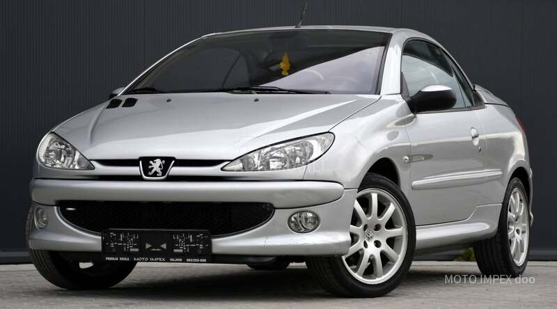 Peugeot 206 CC 1.6 / N0V / CH