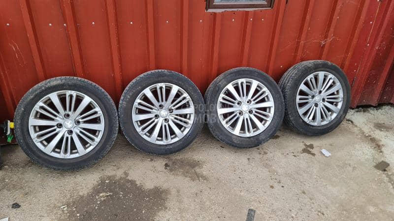 Aluminijumske felne peugeot7 16" 4 x 108