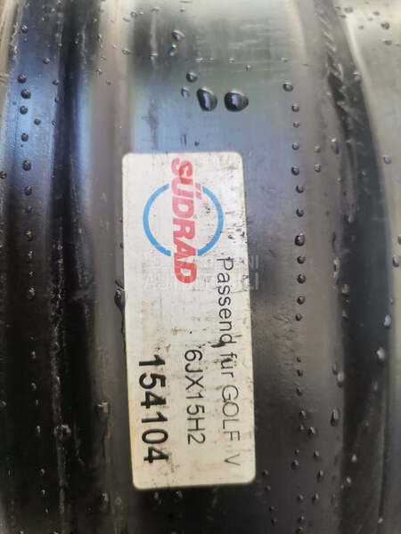 Čelične felne  15" 4 x 108