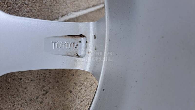 Aluminijumske felne toyota i ost japanci 17" 5 x 114.3