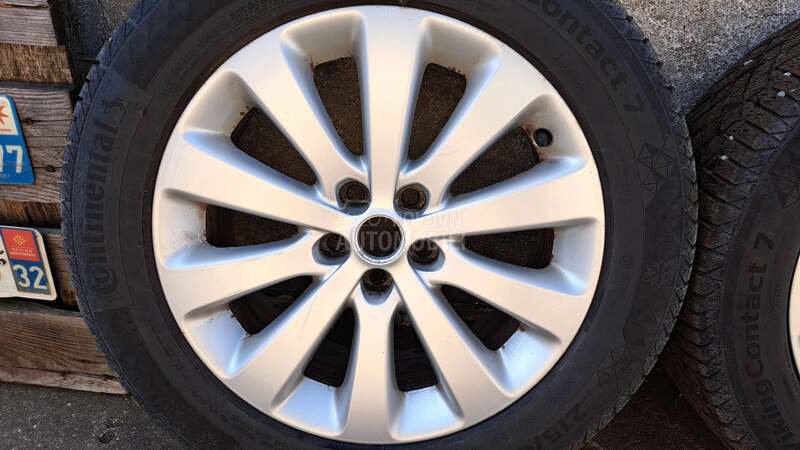 Aluminijumske felne Opel chevrolet 17" 5 x 105