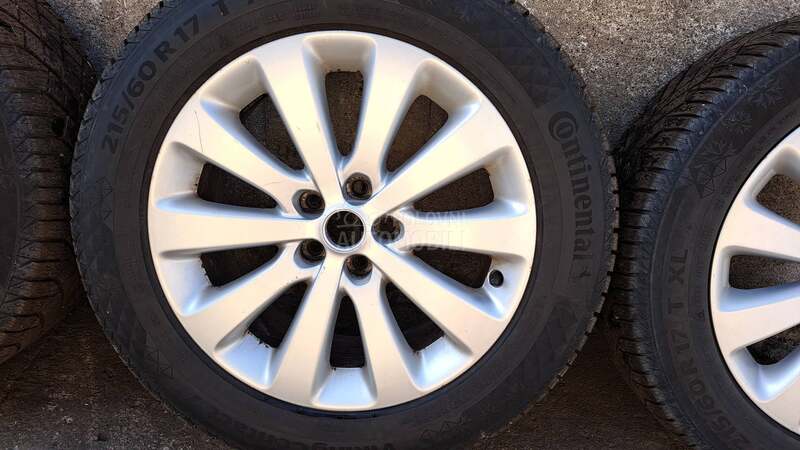 Aluminijumske felne Opel chevrolet 17" 5 x 105