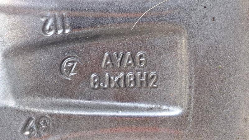 Aluminijumske felne vw audi seat škoda 18" 5 x 112