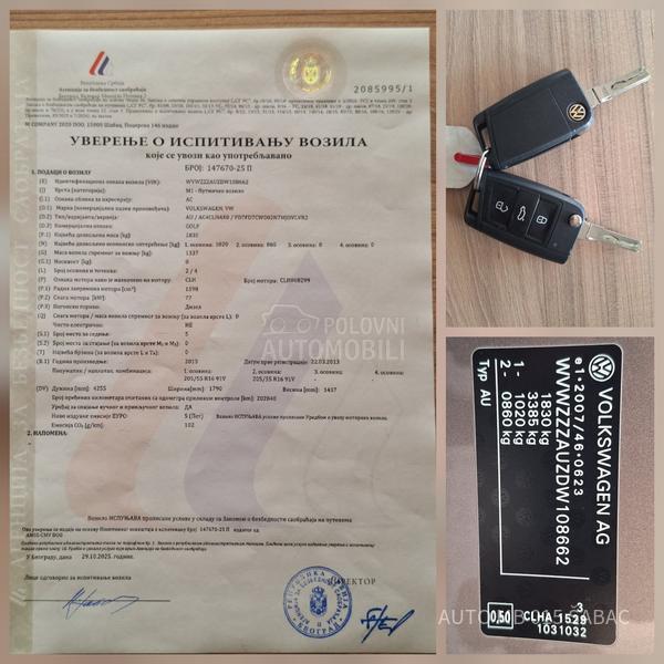 Volkswagen Golf 7 1.6 DSG HighLine