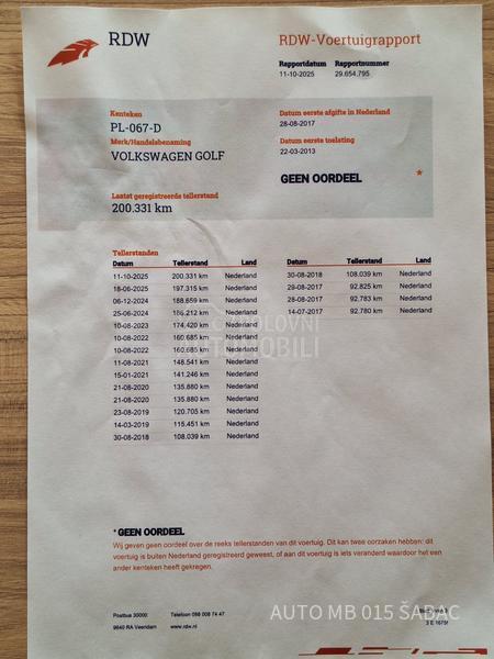 Volkswagen Golf 7 1.6 DSG HighLine