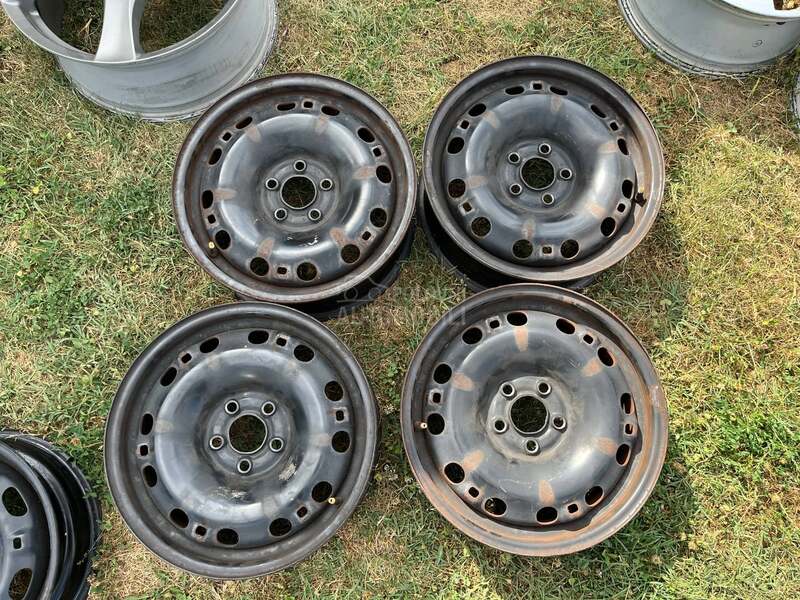 Čelične felne VW Seat Škoda 15" 5 x 100