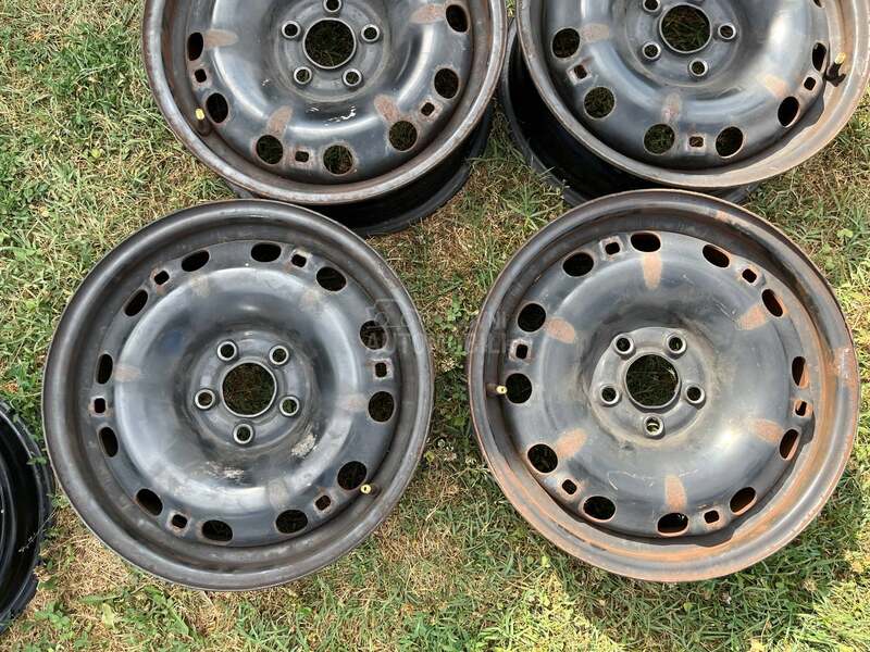 Čelične felne VW Seat Škoda 15" 5 x 100