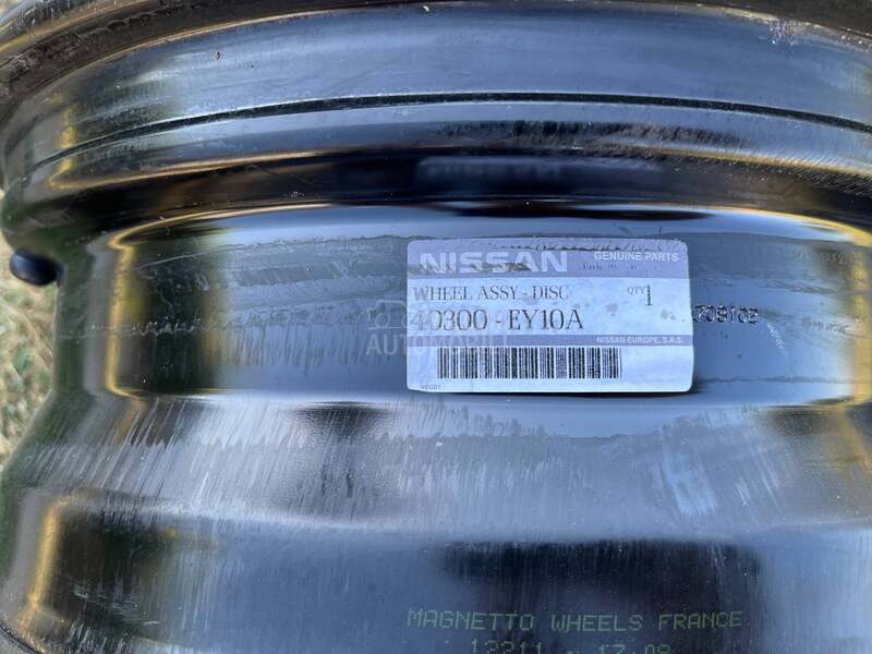 Čelične felne Nissan Dačia Reno 16" 5 x 114.3