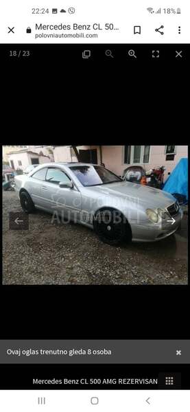 Mercedes Benz CL 500 TNG