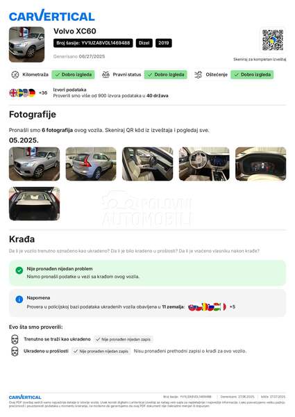 Volvo XC60 2.0D/NAV/LED/AUT/KAM