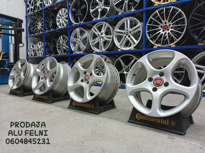 Aluminijumske felne FIAT 15" 4 x 100