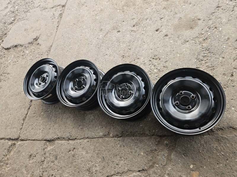 Čelične felne Toyota 4x100 15" 4 x 100