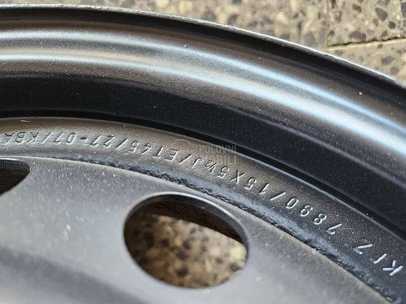 Čelične felne Toyota 4x100 15" 4 x 100