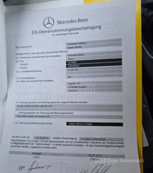 Mercedes Benz A 180 1.5 DCi FUL SPORT