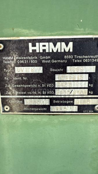 Hamm DV 8 K PEGLA GUME ASFALT