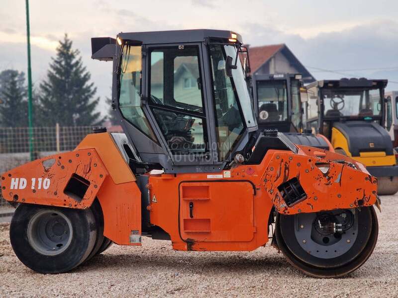Hamm HD 110 PEGLA GUME ASFALT