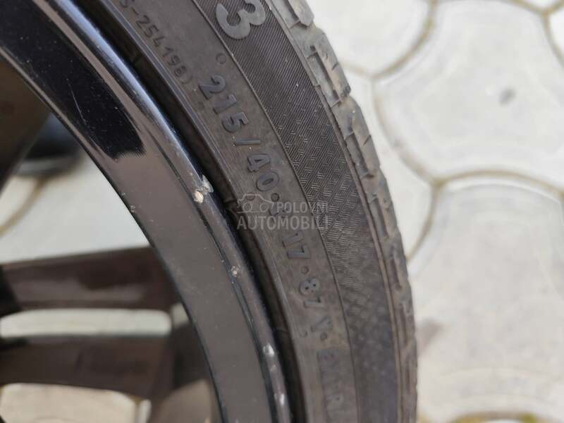 Aluminijumske felne Škoda 17" 5 x 100