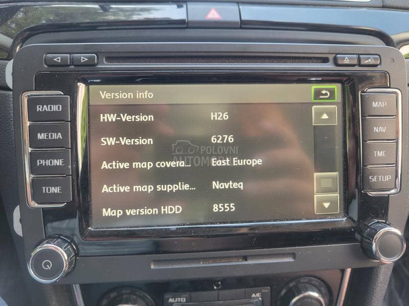 RNS 510 / 810 Columbus mape