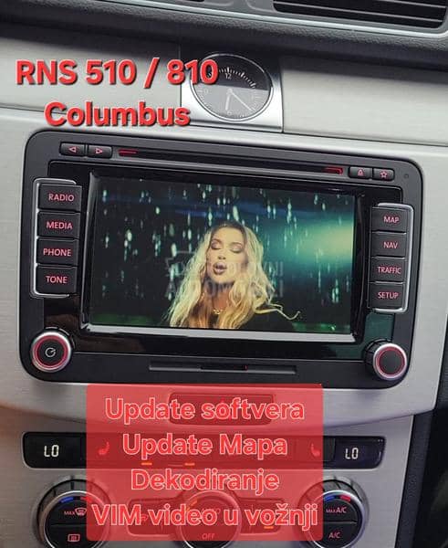 RNS 510 / 810 Columbus mape