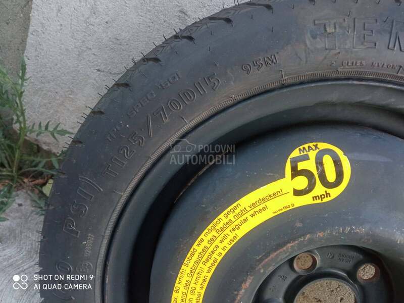 Ćopa rezervni tocak 15 coli