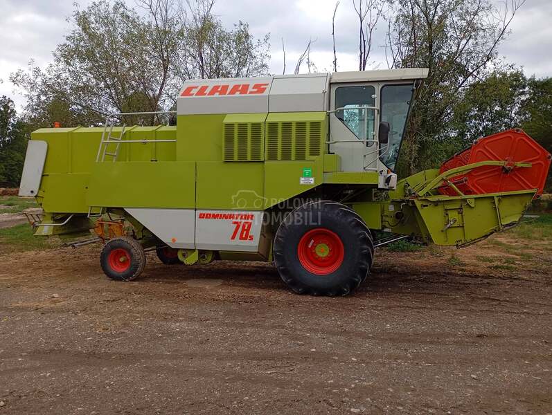 Claas dominator 78s