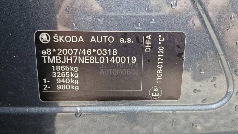 Škoda Octavia 1.5 METAN DSG STYLE