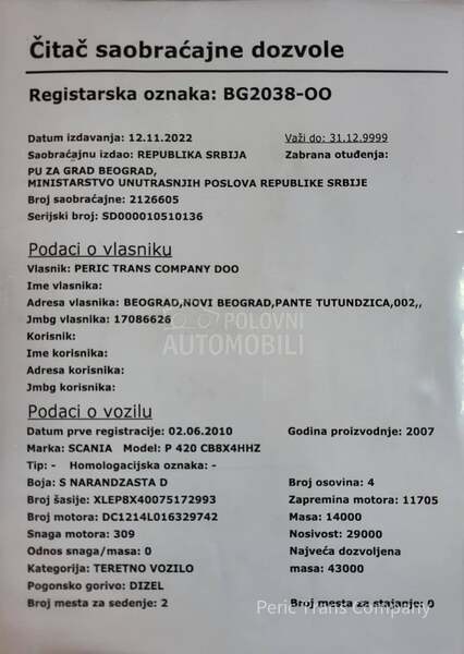 Scania P420