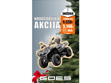 Goes TERROX 400L 4X4 AKCIJA