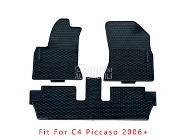 Tipske patosnice logo za Citroen C4 Picasso od 2006. do 2017. god.