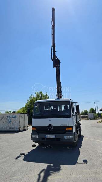Mercedes Benz Atego 1218 Kiper Kran