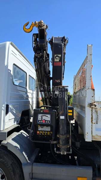 Mercedes Benz Atego 1218 Kiper Kran