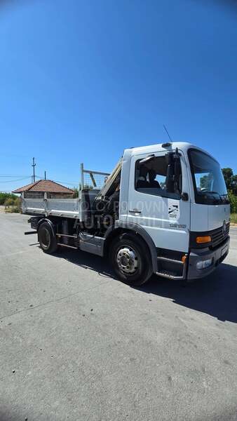 Mercedes Benz Atego 1218 Kiper Kran