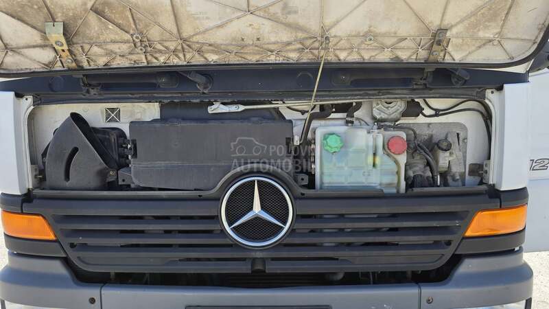 Mercedes Benz Atego 1218 Kiper Kran