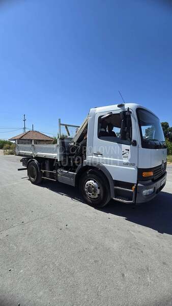 Mercedes Benz Atego 1218 Kiper Kran