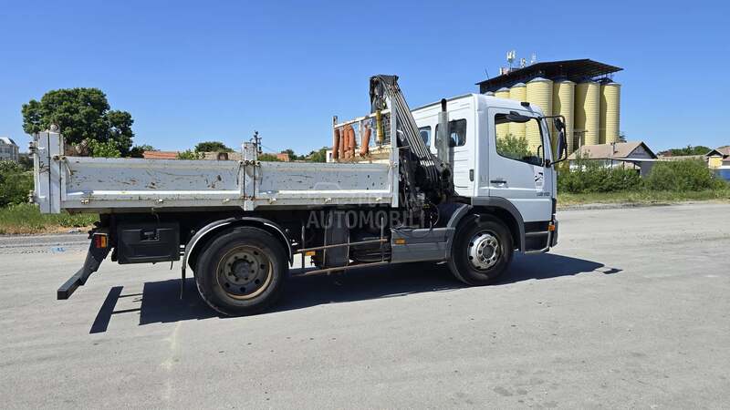 Mercedes Benz Atego 1218 Kiper Kran