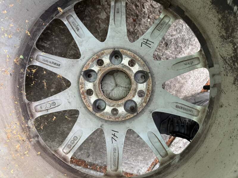 Aluminijumske felne Mercedes Benz 17" 5 x 112