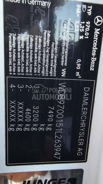 Mercedes Benz Atego 816