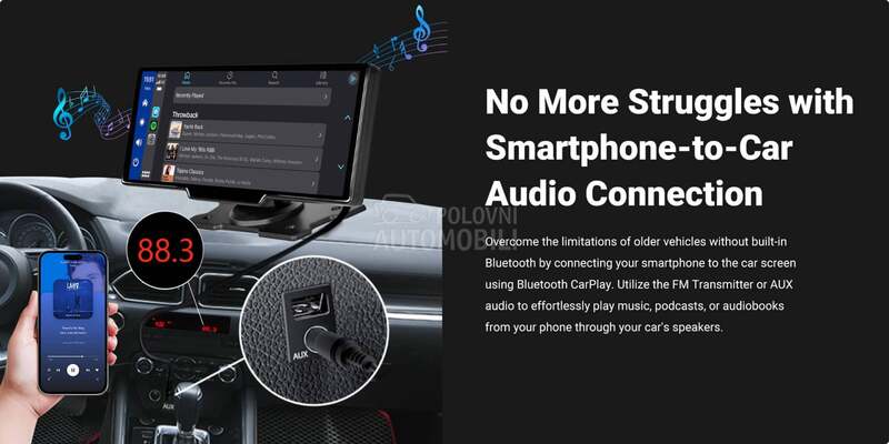 Multimedija Uni 2GB Carplay