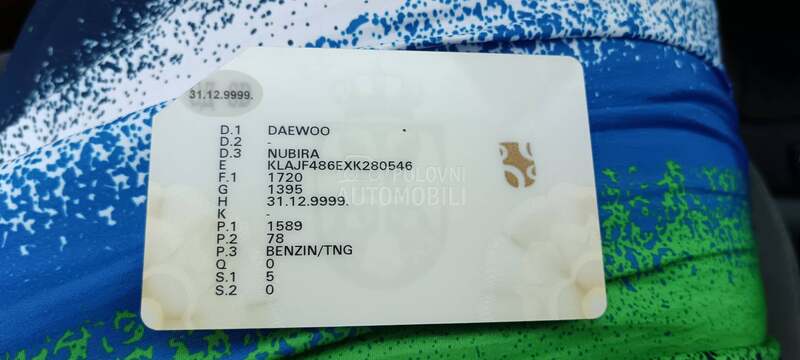 Daewoo Nubira 