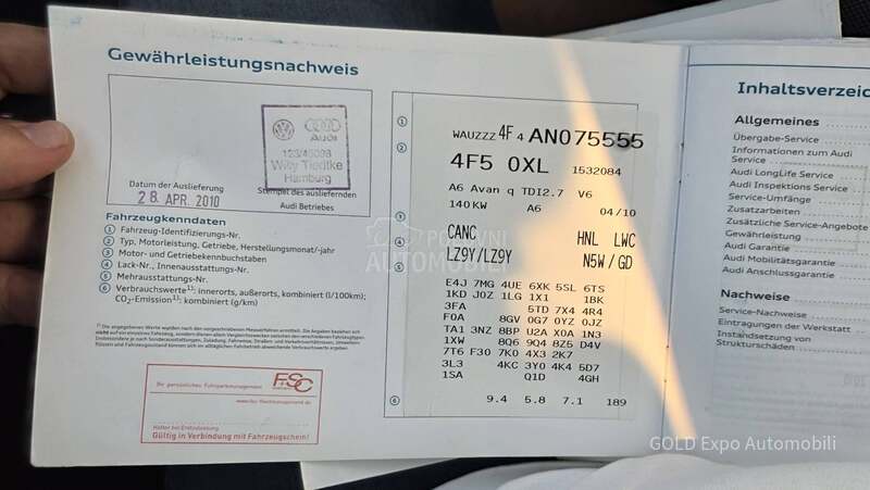 Audi A6 2.7 TDi 3xS-Line 4x4