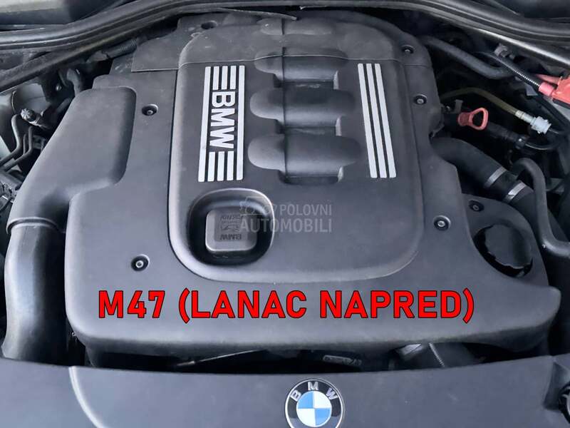 BMW 520 KOŽA/NAV/M47/ZLATNA