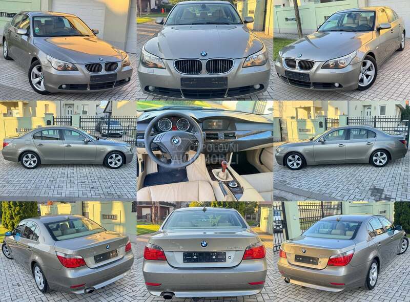 BMW 520 KOŽA/NAV/M47/ZLATNA