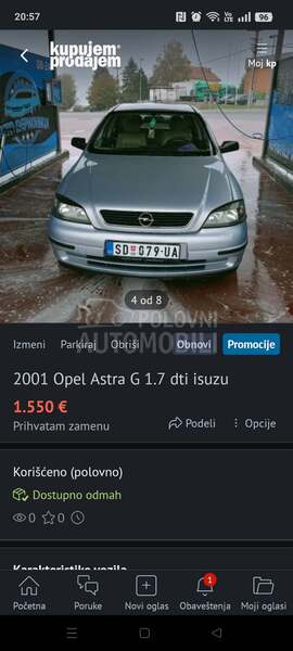 Opel Astra G 1.7 dti