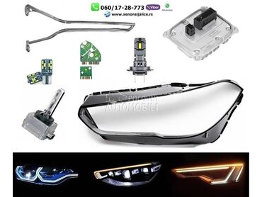 Led xenon stakla za farove za Opel GT