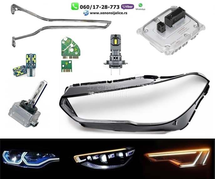 Led xenon stakla za farove